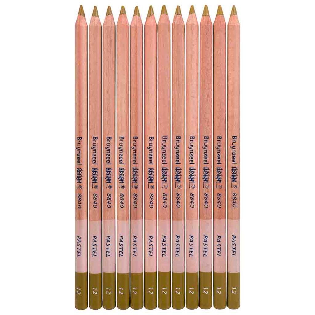 DESIGN Pastel  Pencil OLIVE OCHRE