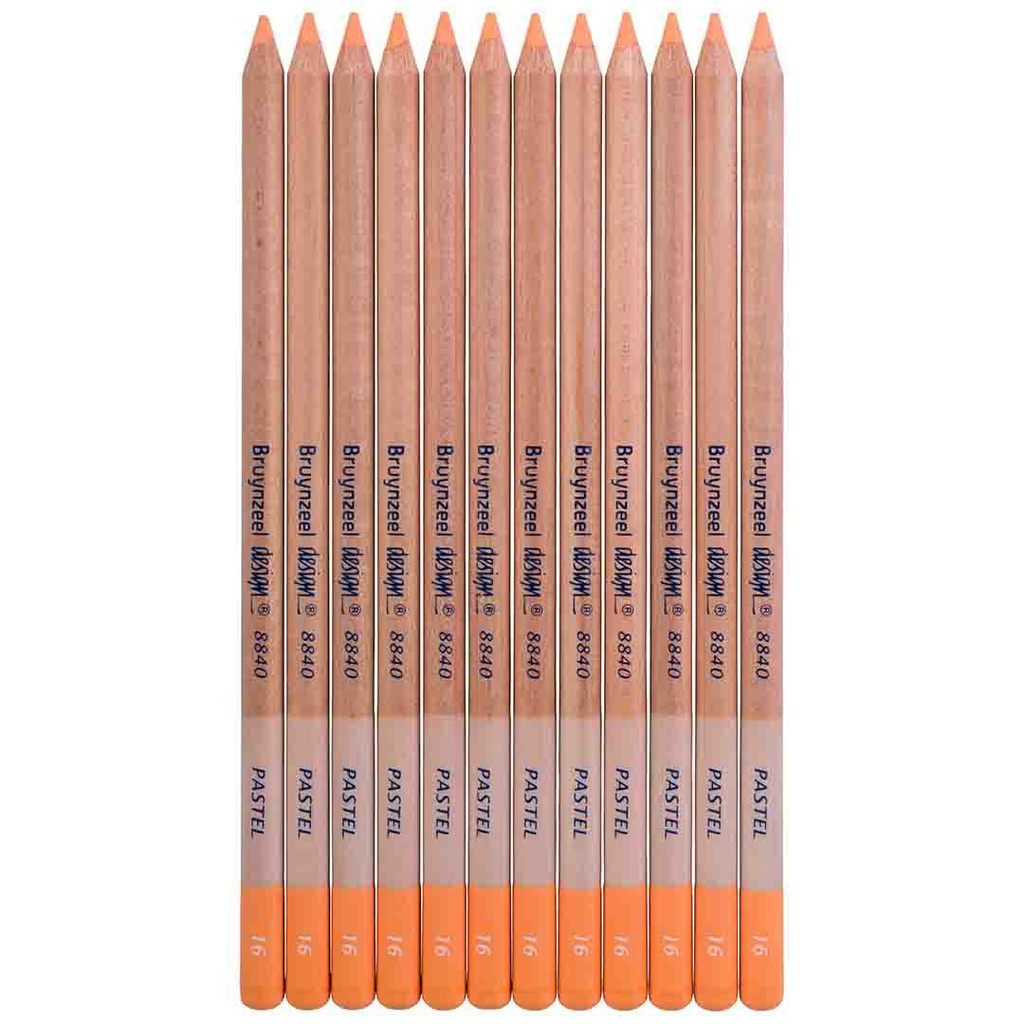 DESIGN Pastel  Pencil MID ORANGE