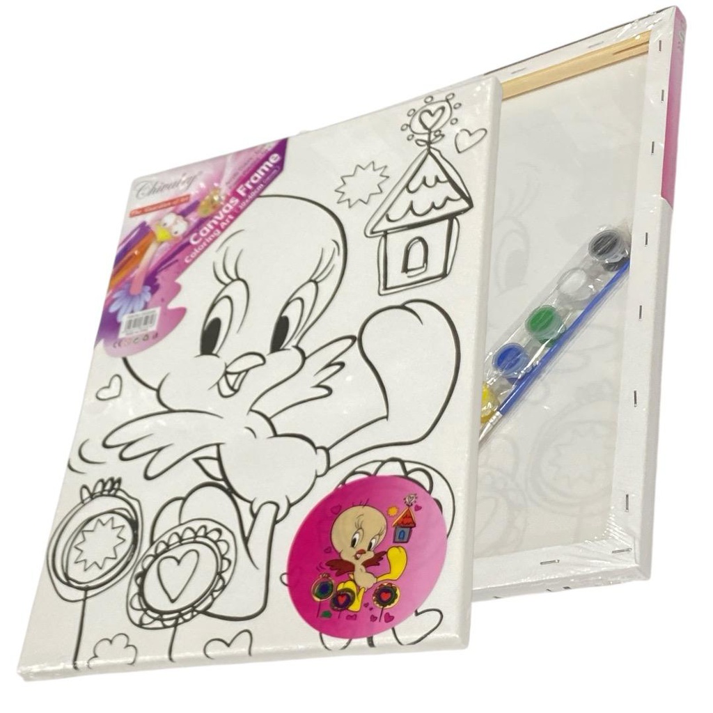 لوحة رسم كانفس تلوين للاطفال 30*40 سم