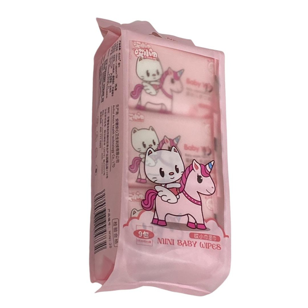 مناديل مبللة 9 حبة