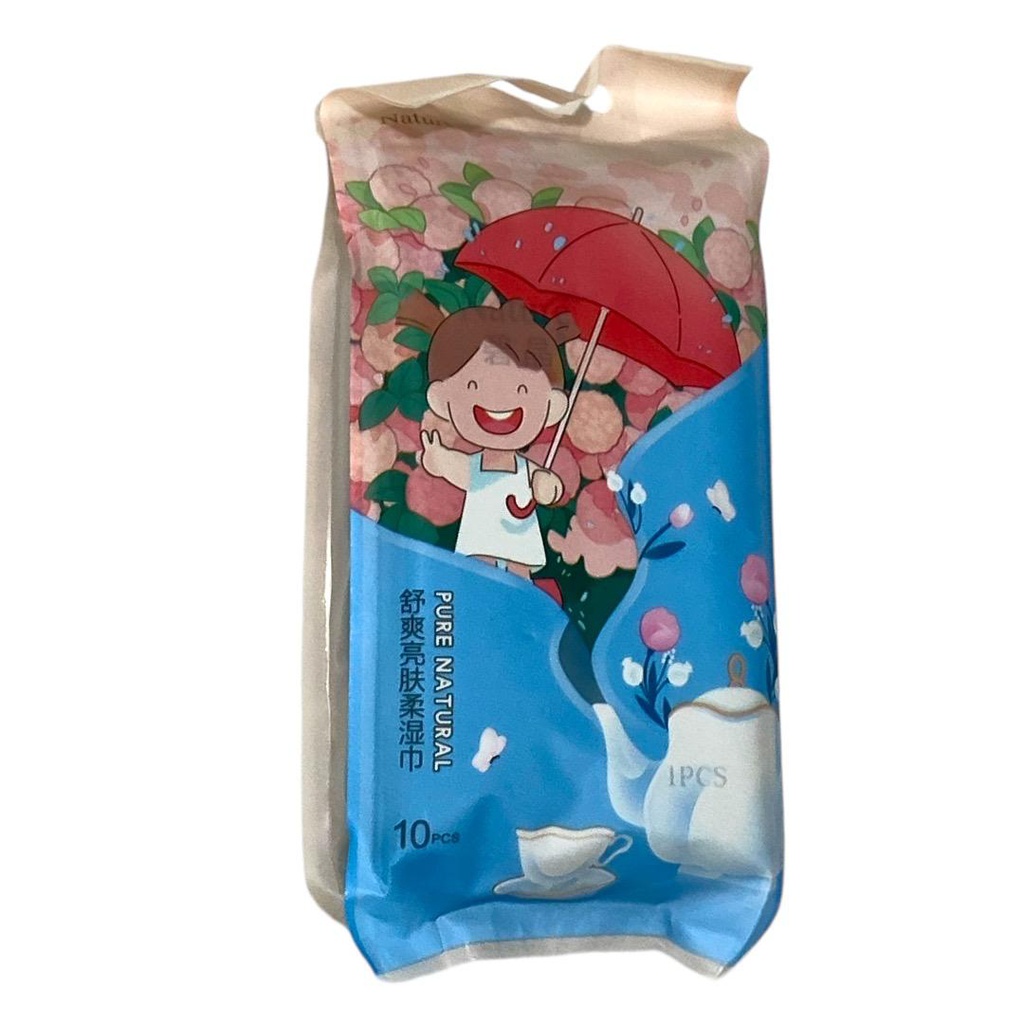 مناديل مبللة