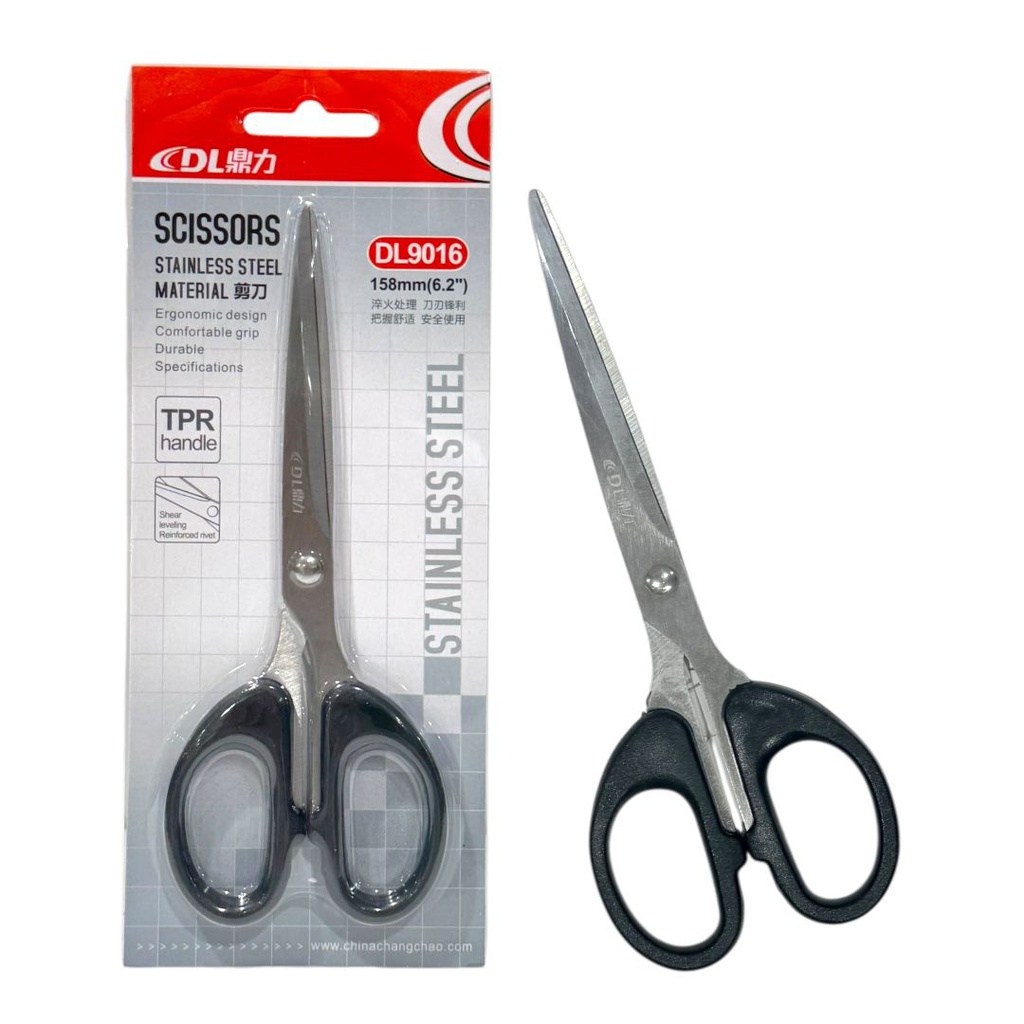 مقص 15سم فضي