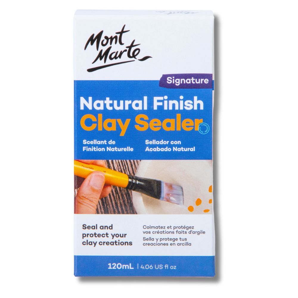 Mont Marte Natural Finish Clay Sealer - 120ml