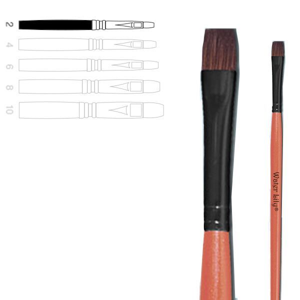 DYNASTY® Water Lily Brush BRIGHT Nº 2
