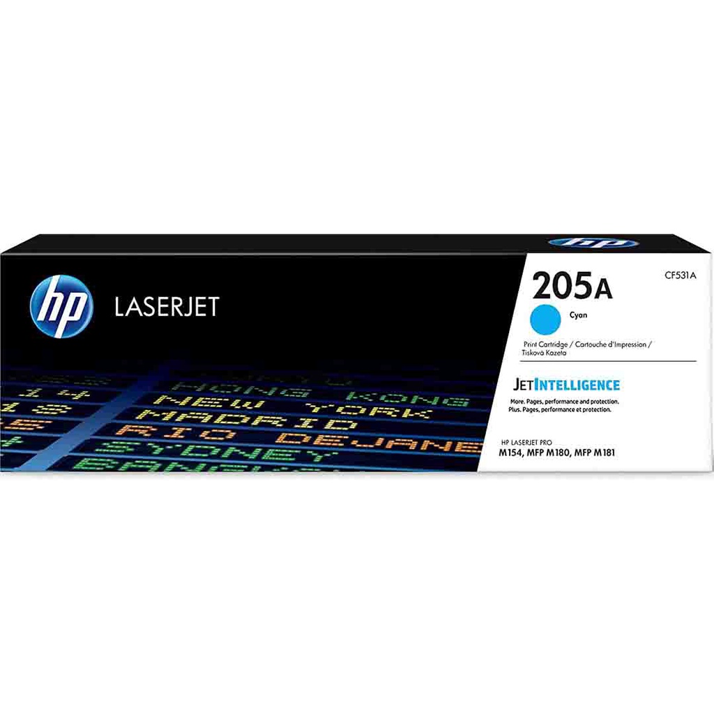 حبر طابعة ليزر ازرق HP205A