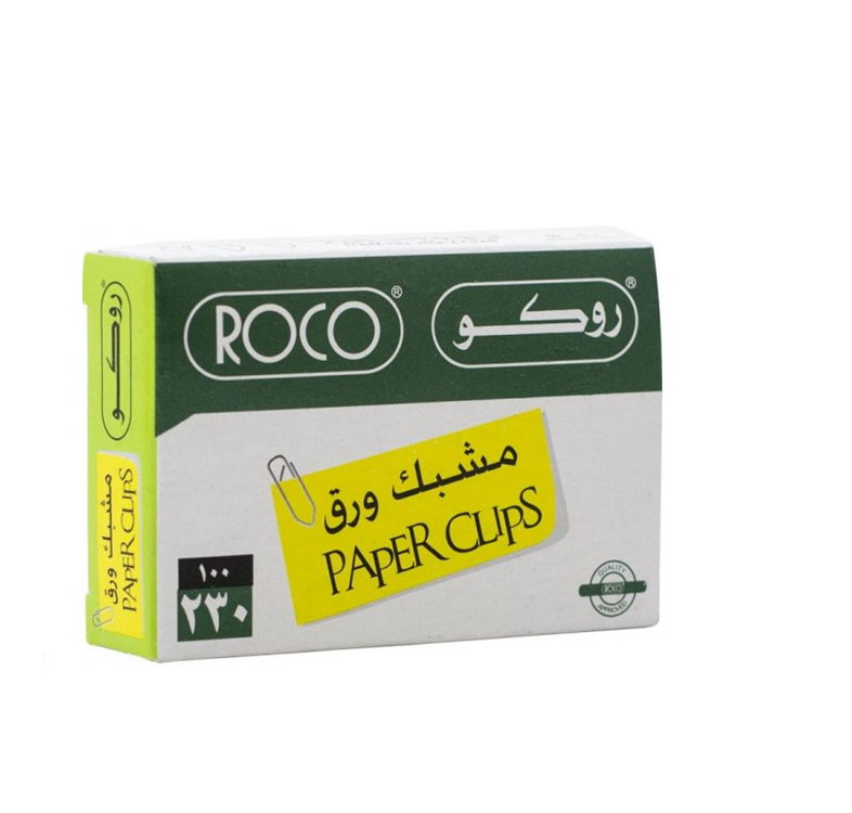 PAPER CLIP  230 ROCO 100PCS/PACK