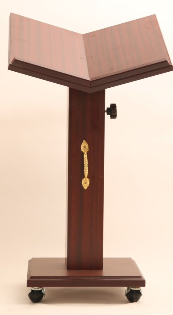 حامل مصحف خشب كفرات الارتفاع 100*سم العرض 44