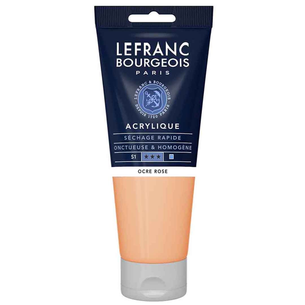 Lefranc &amp; Bourgeois fine acrylic color 200ML tube PINK OCHRE
