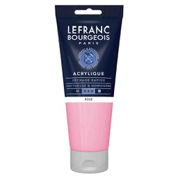 [300435] Lefranc &amp; Bourgeois fine acrylic color 200ML tube ROSE