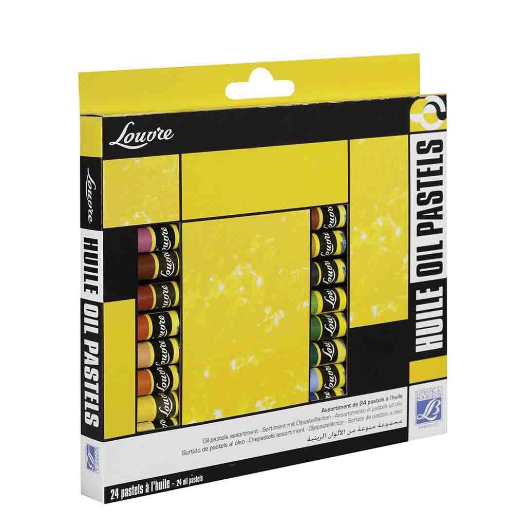 Lefranc &amp; Bourgeois louver oil pastel set of 24