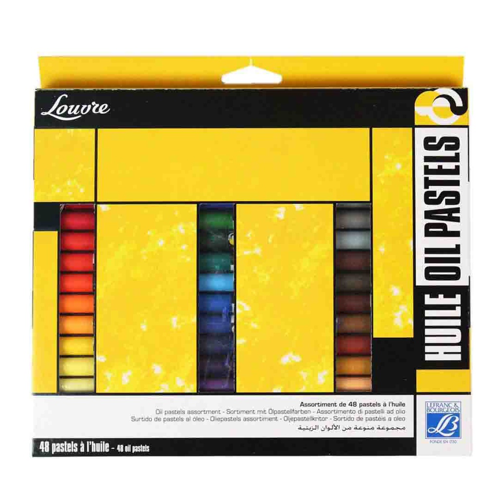 Lefranc &amp; Bourgeois louver oil pastel set of 48