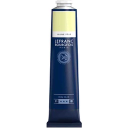 [810050] Lefranc &amp; Bourgeois fine oil color 150ML tube PALE YELLOW
