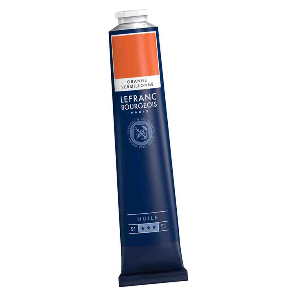 Lefranc &amp; Bourgeois fine oil color 150ML tube VERM ORANGE