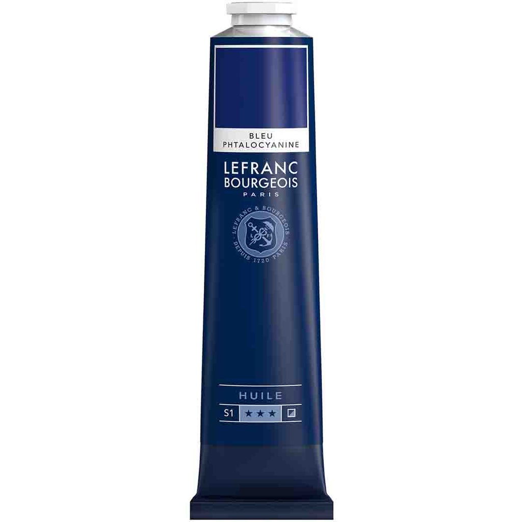 Lefranc &amp; Bourgeois fine oil color 150ML tube PHTHALO BLUE
