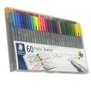 طقم ستدلر ريشة 60 لون STAEDTLER