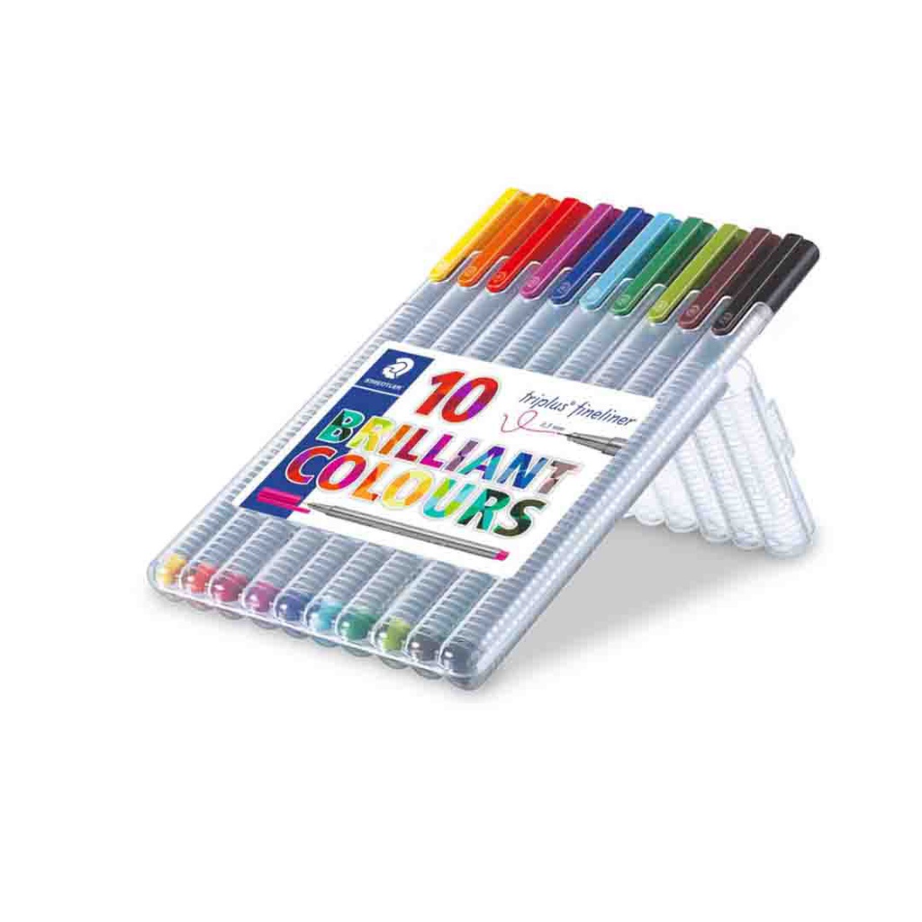 قلم ستدلر 10لون فلومستر STAEDTLER