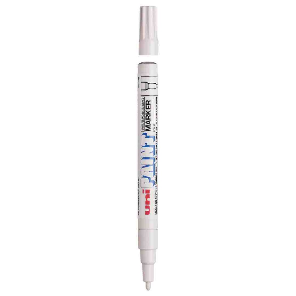 قلم بويه يوني ابيض uni-PAINT