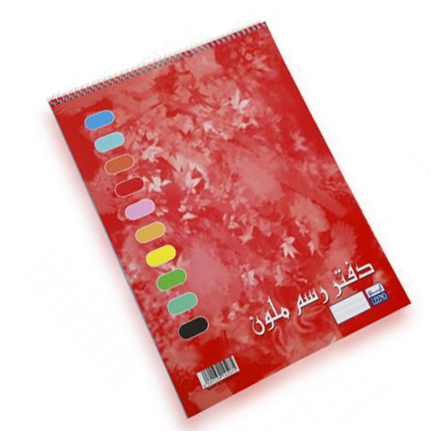 كراسة رسم ملونة لينو سلك B4