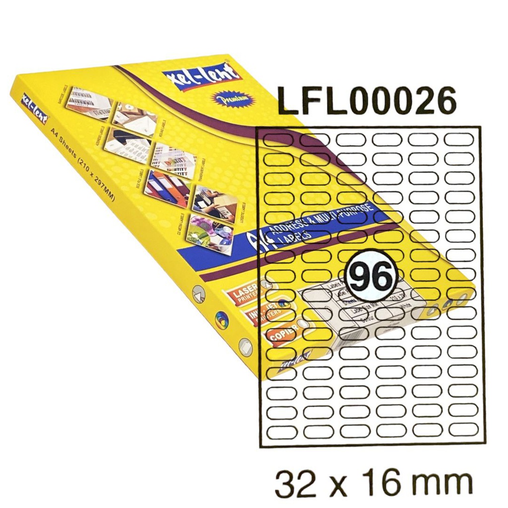 ليبل كمبيوتر 16*32 XEL-LENT