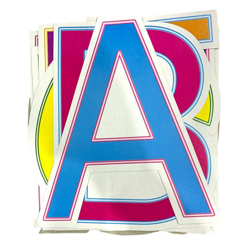 صور مقطعة حروف انجليزي