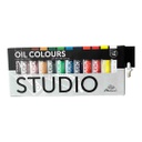 الوان زيتيه 12 لون 12 مل من فونيكس