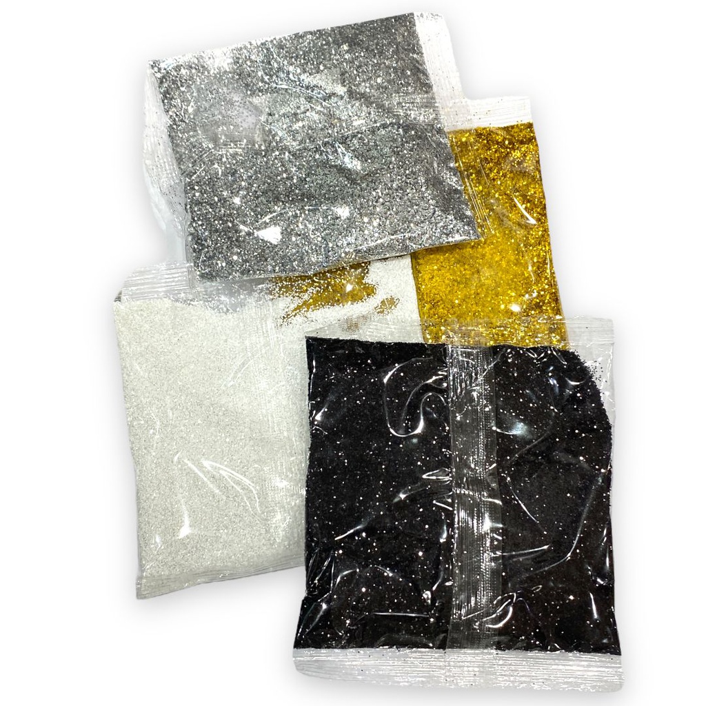 Glitter - gold -Silver