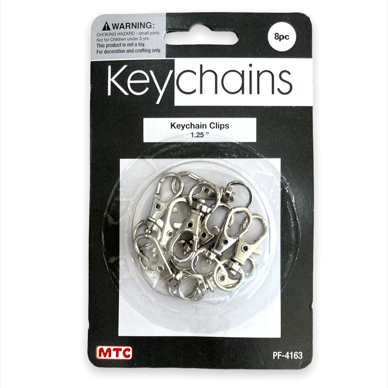 حلقات حديد فضي 1.25 سم 8 حبة