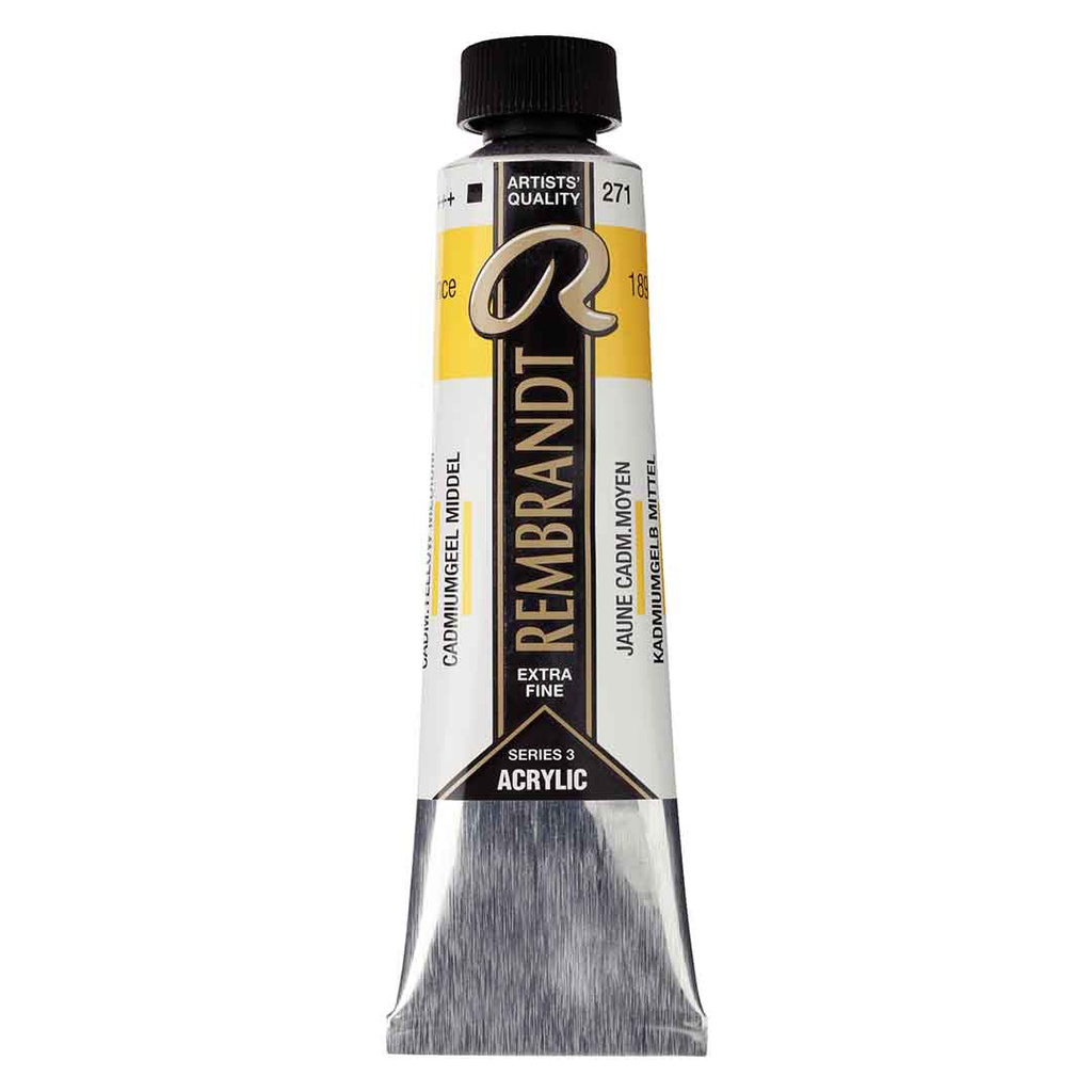 Rembrandt  Acrylic color 40ML CADM.YELLOW MED