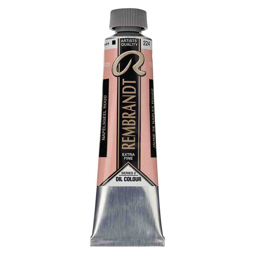 Rembrandt oil color 40ML NAPL.YLW RED