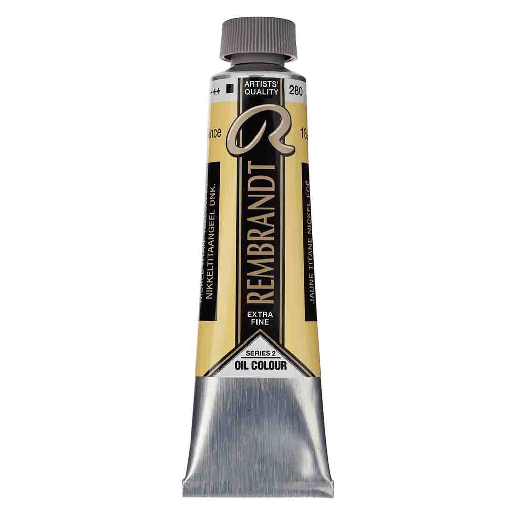 Rembrandt oil color 40ML NICK.TITAN.YLW DP