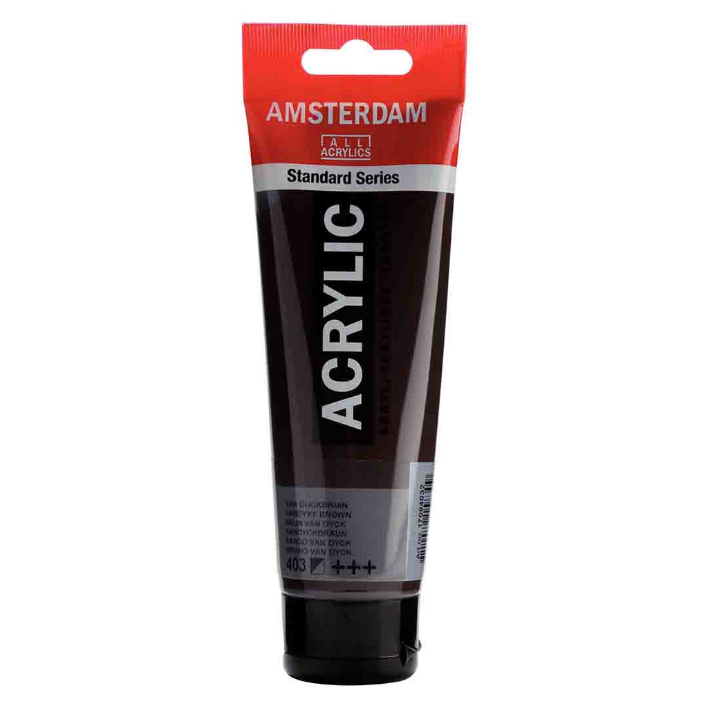 Amsterdam Acrylic color 120ml  VANDYKE BROWN
