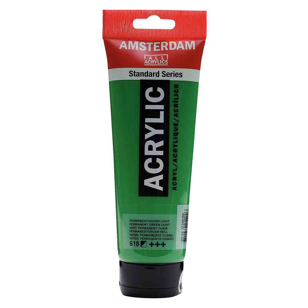 Amsterdam Acrylic color 250ml   PERM.GREEN LT