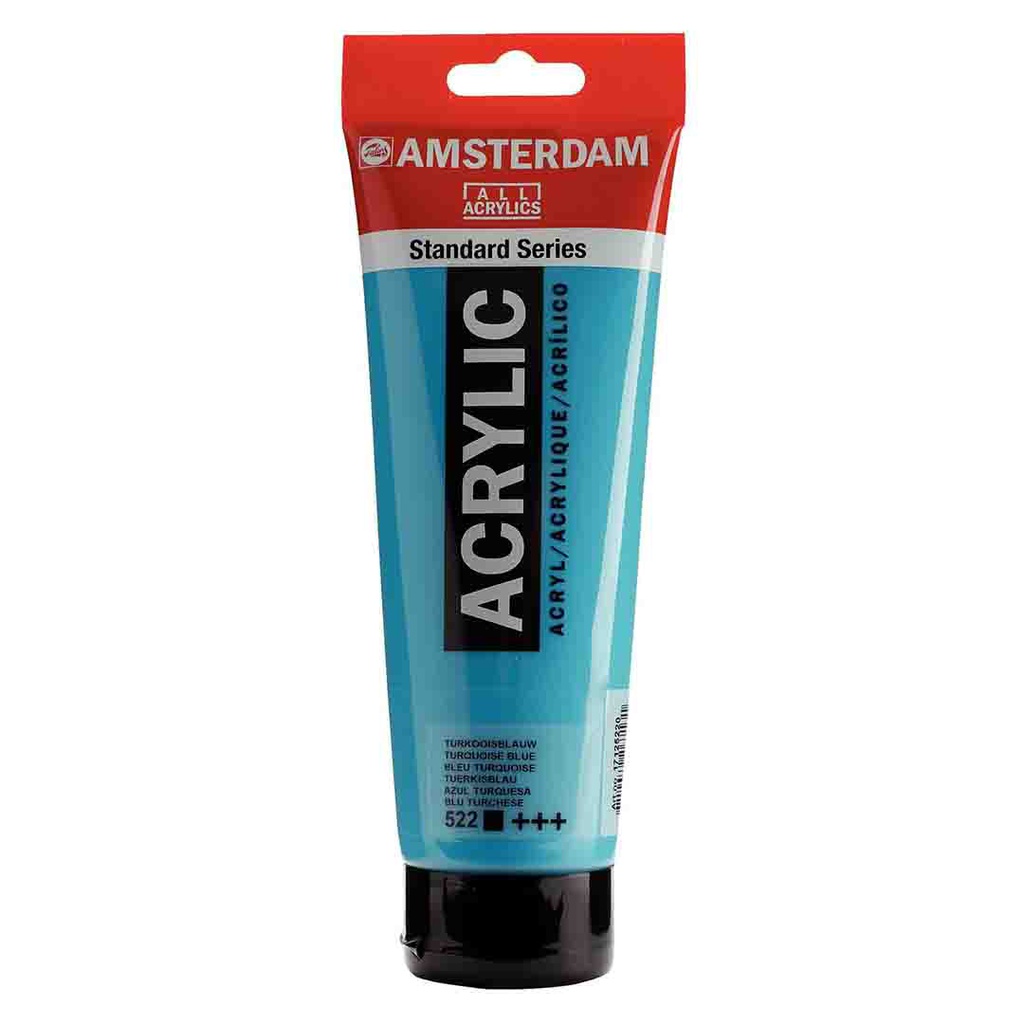 Amsterdam acrylic color  250ML TURQ.BLUE