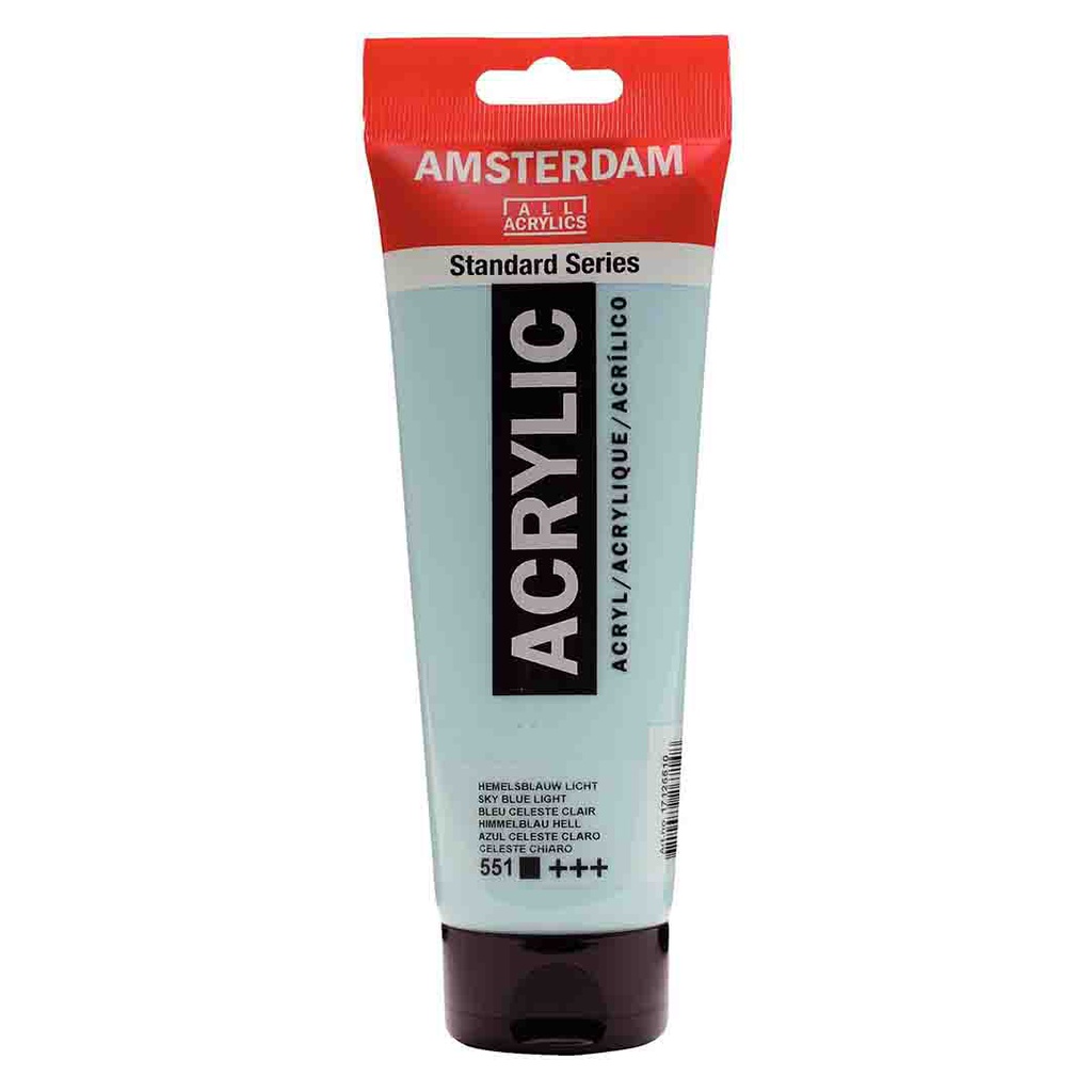Amsterdam acrylic color  250ML SKY BLUE LT