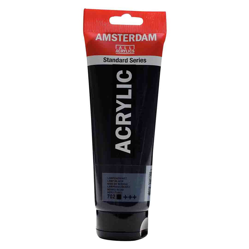 Amsterdam acrylic color  250ML LAMP BLACK