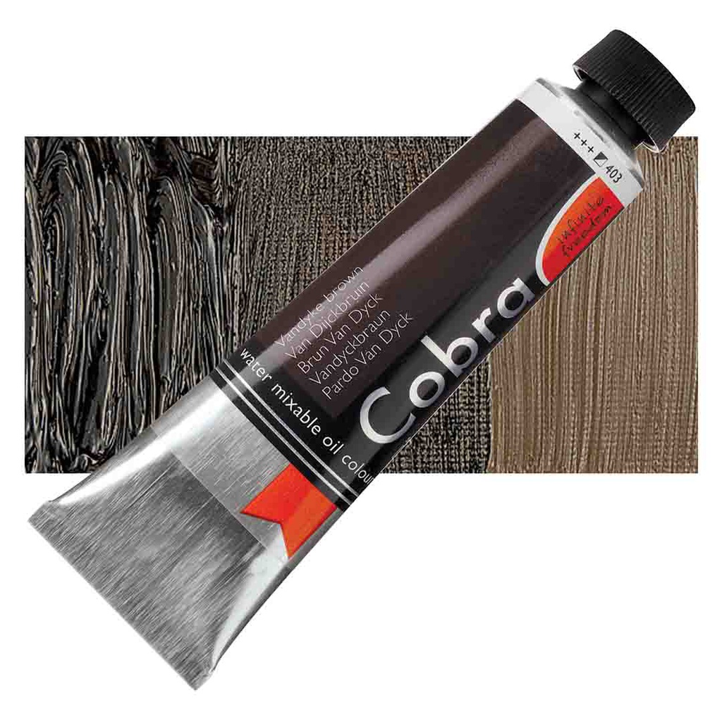 COBRA ART 40ML VANDYKE BROWN