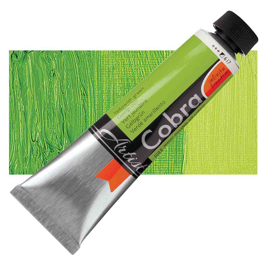 COBRA ART 40ML YLWISH GREEN