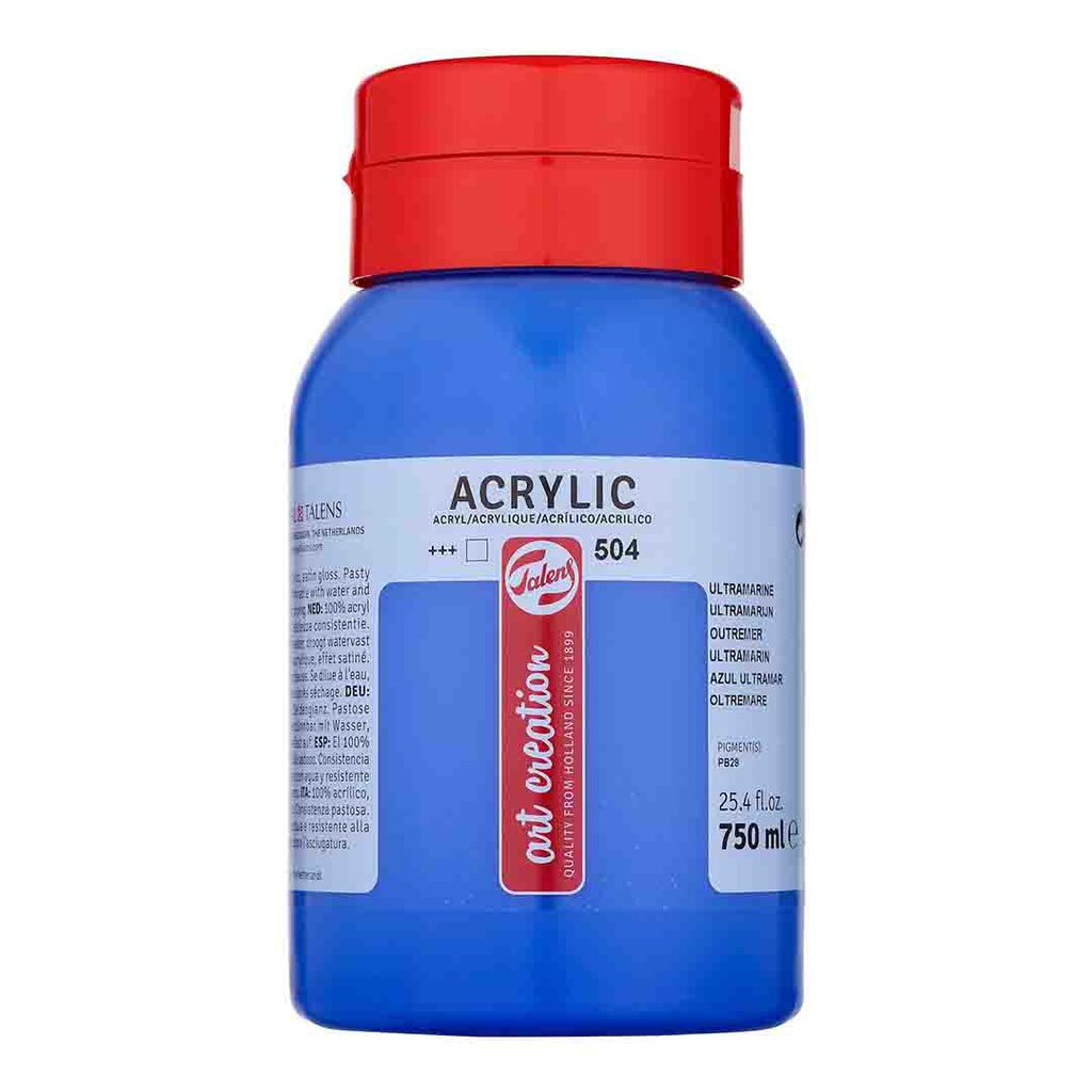 Art Creation acrylic color 750ML ULTRAMARINE