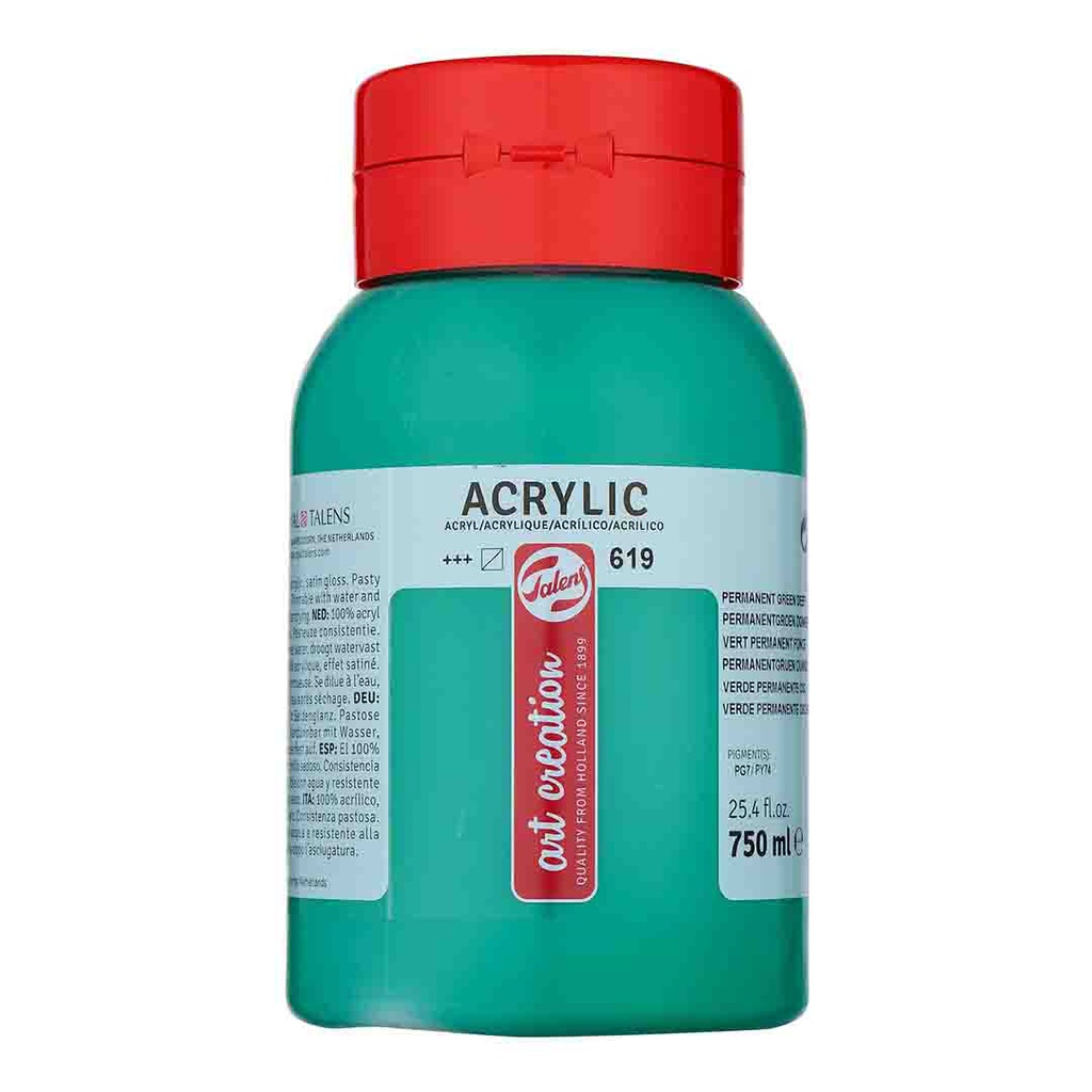 Art Creation acrylic color 750ML PERM.GREEN DP