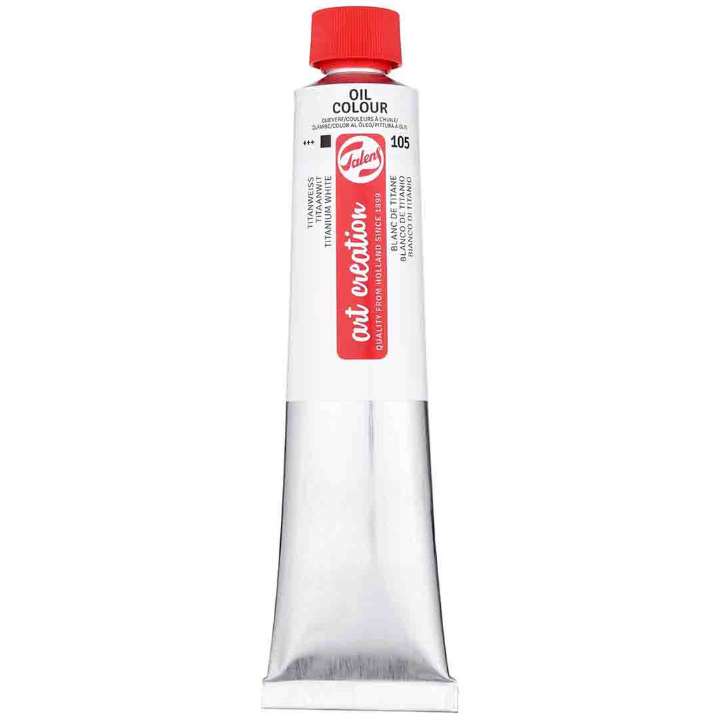 الوان زيتية ارت كريشين الهولندية 200 مل TITANIUM WHITE