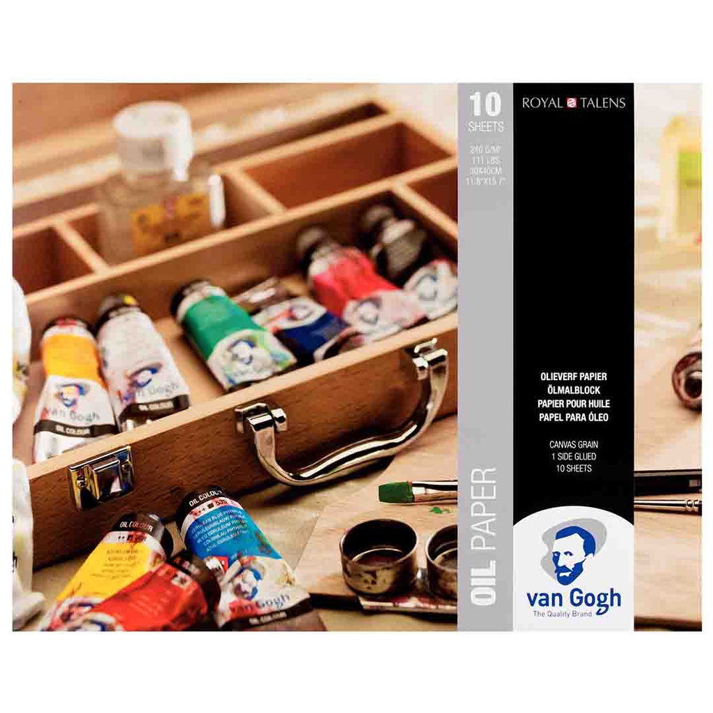 Van Gogh Oil sketch book  10 page 240g Van Gogh A3