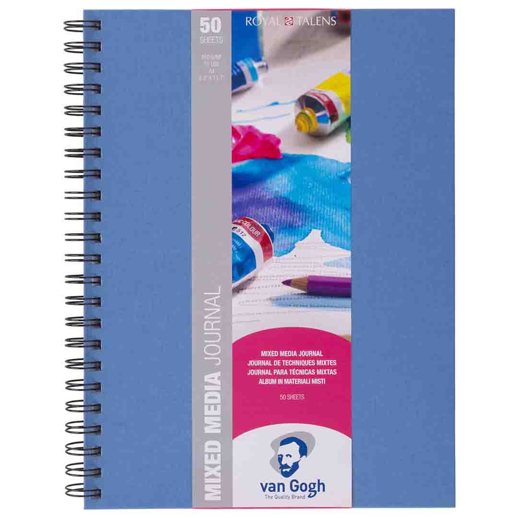 Van Gogh sketch book mix  med journal  A4 FSC-MIX