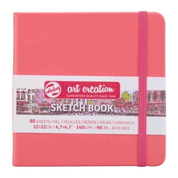 [9314314M] Art Creation sketch book black coral 12X12 140G 