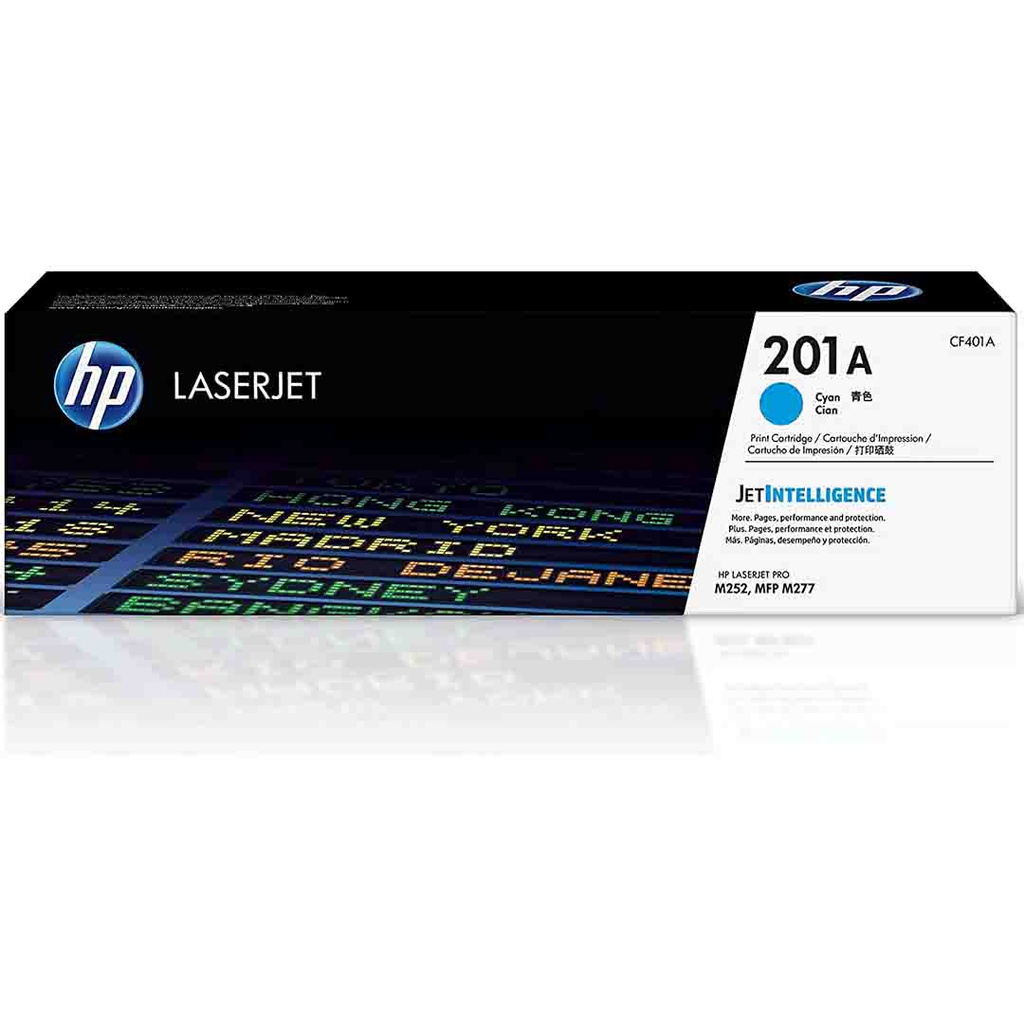 حبر طابعة ليزر ازرق HP201A