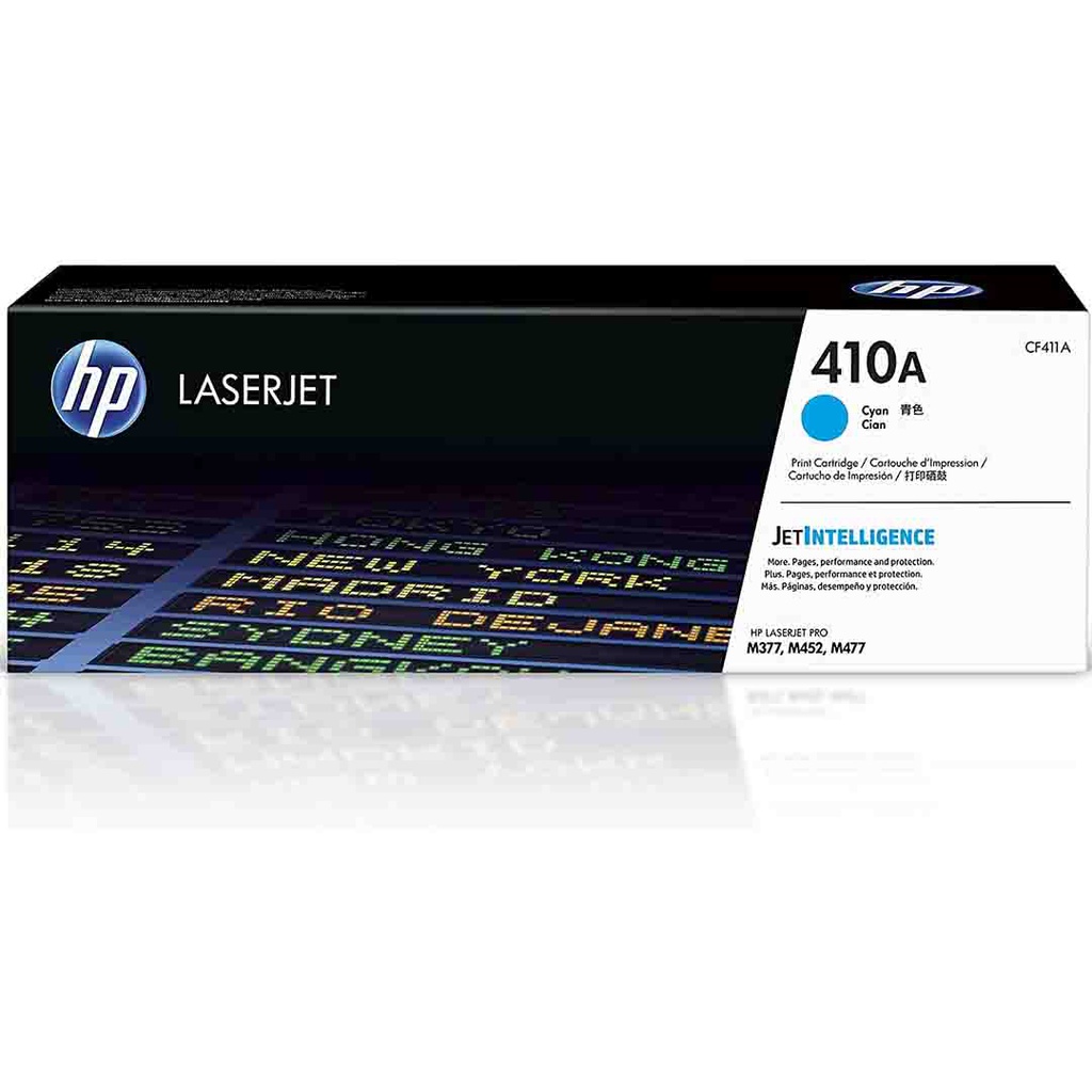 حبر طابعة ليزر ازرق HP410A