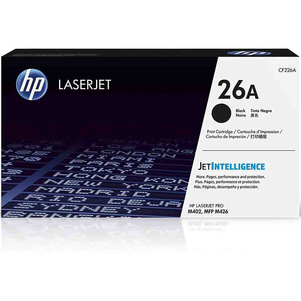حبر ليزر اسود HP 26A