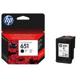 حبر طابعة كمبيوتر اسود HP651