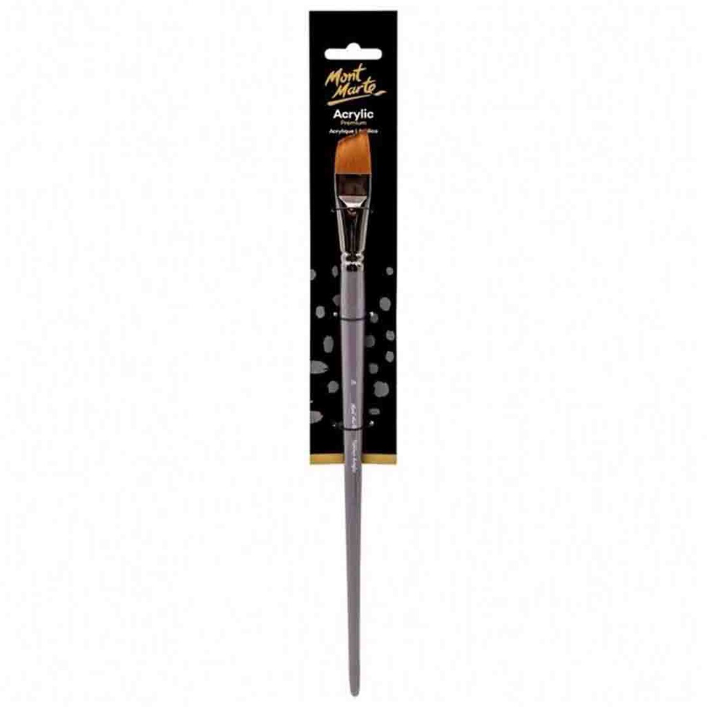 Mont Marte Artist Brush Taklon Angle 24