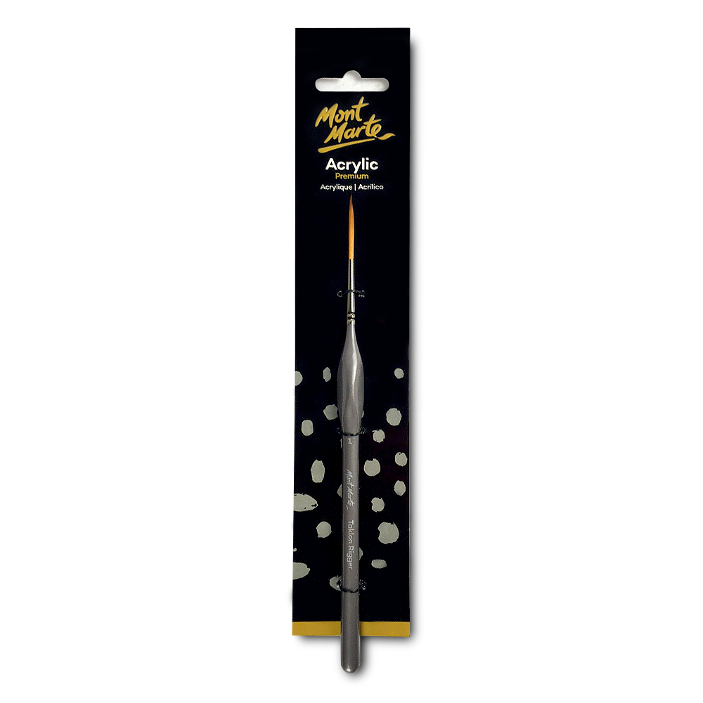Mont Marte Artist Brush Taklon Rigger 1