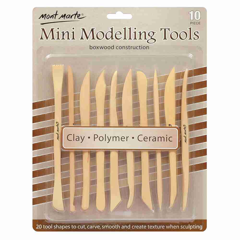 Mont Marte Clay drilling and decorating tools 10pc